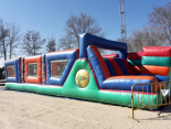Pista americana hinchable